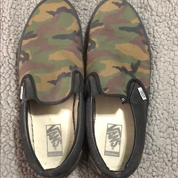 Vans Other - Vans costum slip ons
